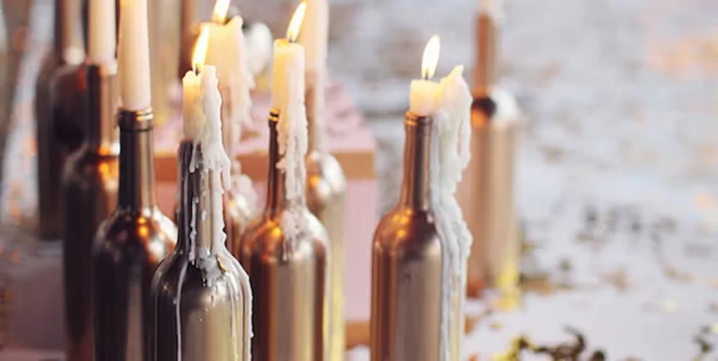 Candle or Wine Bottle Candle or Wine Bottle