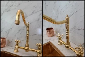 Brass Handmade Kitchen and Bathroom Fixtures
