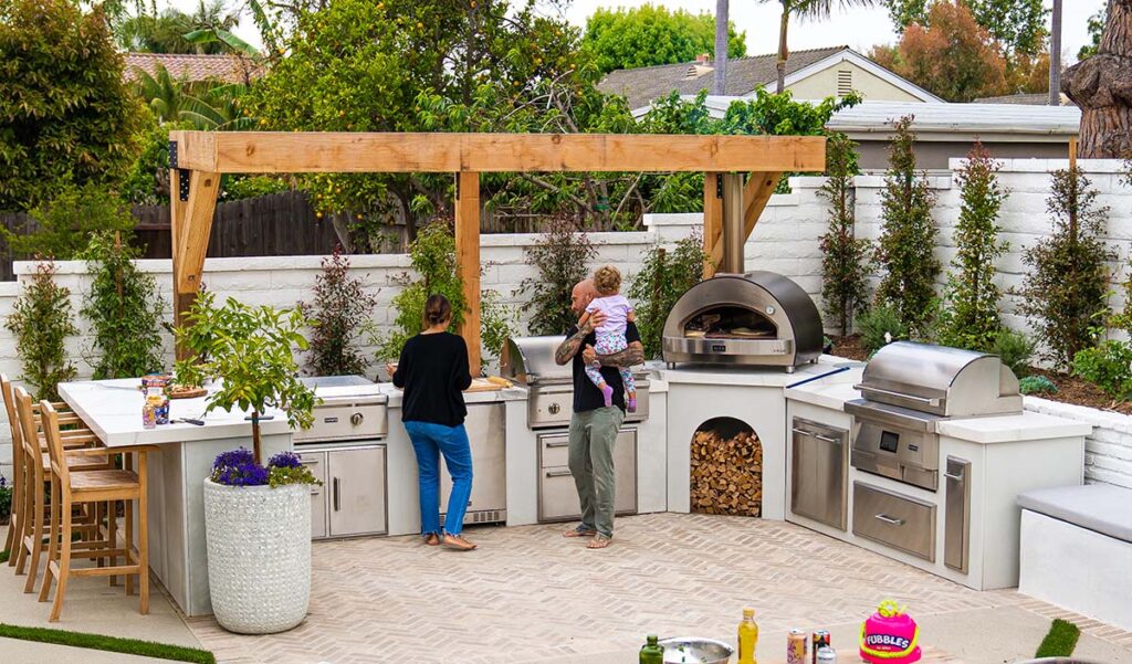 Custom Outdoor Kitchen