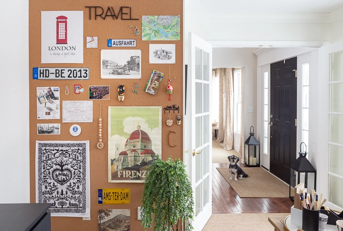 cork board wall cork board wall