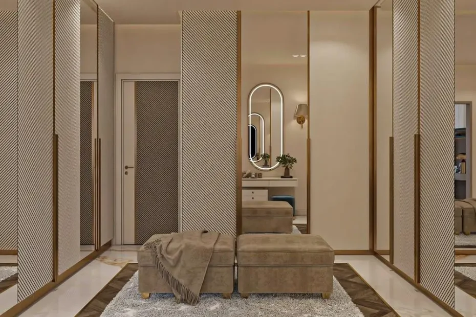 Mirrored Closet Doors