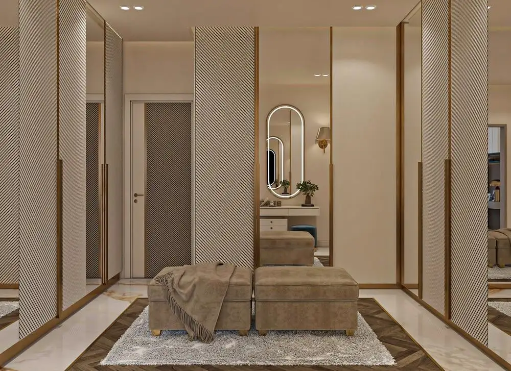 Mirrored Closet Doors