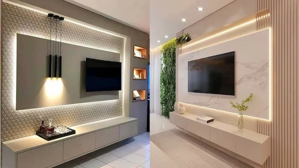 TV background wall design TV background wall design