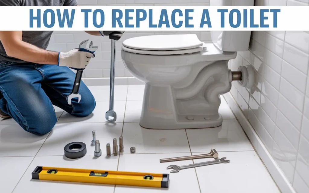 Replace a Toilet Replace a Toilet