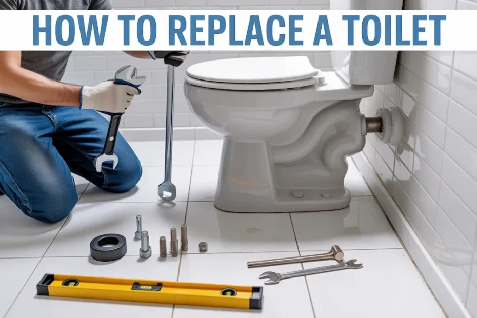 Replace a Toilet Replace a Toilet